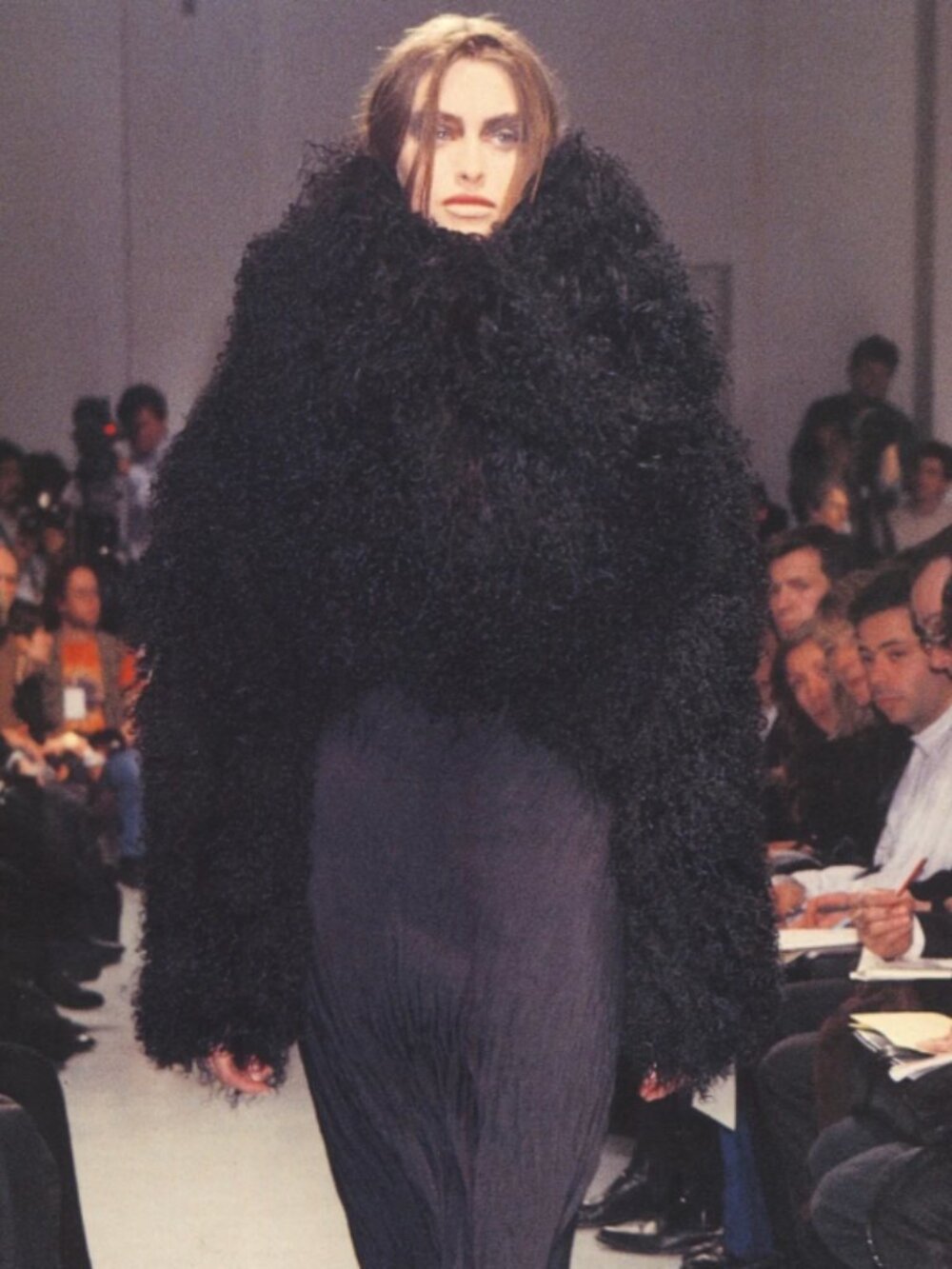 Ann Demeulemeester Mongolian Reversible Lamb Jacket - Picture 2 of 2